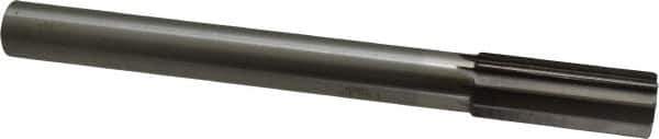 Interstate - 1-5/32" High Speed Steel Chucking Reamer - Straight Flute, Straight Shank, 2-7/8" Flute Length, 11" OAL - All Tool & Supply