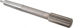 Interstate - 1-7/32" High Speed Steel 10 Flute Chucking Reamer - All Tool & Supply