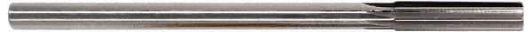 Alvord Polk - 1-3/16" Cobalt 10 Flute Chucking Reamer - Straight Flute, 1" Straight Shank, 2-7/8" Flute Length, 11" OAL - All Tool & Supply