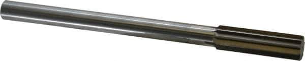 Interstate - 20mm High Speed Steel Chucking Reamer - Straight Flute, Straight Shank, 2-1/2" Flute Length, 9-1/2" OAL - All Tool & Supply