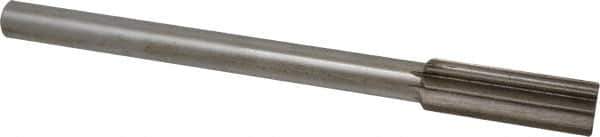 Interstate - 21mm High Speed Steel Chucking Reamer - Straight Flute, Straight Shank, 2-1/2" Flute Length, 9-1/2" OAL - All Tool & Supply