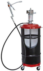 Lincoln - Grease Lubrication 80 Cu In/min Flow Aluminum Air-Operated Pump - For 120 Lb Container - All Tool & Supply