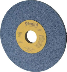 Norton - 7" Diam x 1-1/4" Hole x 1/2" Thick, H Hardness, 46 Grit Surface Grinding Wheel - Aluminum Oxide, Type 1, Coarse Grade, 3,600 Max RPM, No Recess - All Tool & Supply