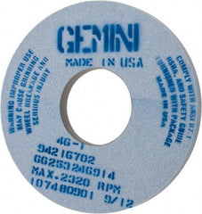 Norton - 14" Diam x 5" Hole x 1" Thick, I Hardness, 46 Grit Surface Grinding Wheel - Aluminum Oxide, Type 1, Coarse Grade, 2,320 Max RPM, No Recess - All Tool & Supply