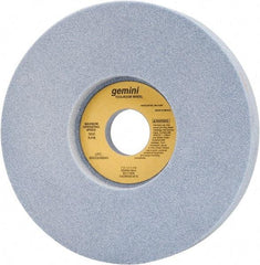 Norton - 7" Diam x 1-1/4" Hole x 1" Thick, K Hardness, 60 Grit Surface Grinding Wheel - Aluminum Oxide, Type 5, Medium Grade, 3,600 Max RPM, One-Side Recess - All Tool & Supply