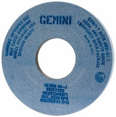 Norton - 14" Diam x 5" Hole x 1-1/2" Thick, J Hardness, 46 Grit Surface Grinding Wheel - Aluminum Oxide, Type 5, Coarse Grade, 2,320 Max RPM, One-Side Recess - All Tool & Supply