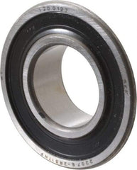 SKF - 35mm Bore Diam, 72mm OD, Double Seal Self Aligning Radial Ball Bearing - 23mm Wide, 2 Rows, Round Bore, 1,980 Lb Static Capacity, 6,900 Lb Dynamic Capacity - All Tool & Supply