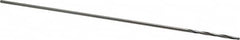 #20 2-5/16″ Flute Length 135° Carbide-Tipped Aircraft Extension Drill Bright/Uncoated, 0.161″ Diam Straight-Cylindrical Shank, Split Point, Self-Centering, Series 129