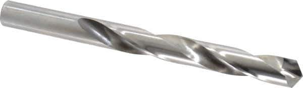 CJT - 41/64" 118° Carbide-Tipped Jobber Drill - Bright Finish, Right Hand Cut, Spiral Flute, Straight Shank, 7-1/8" OAL, Standard Point - All Tool & Supply