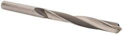 CJT - 5/8", 125° Point, Spiral Flute, Carbide Tipped Taper Length Drill Bit - Bright Finish, 5-3/4" Flute Length, 8-3/4" OAL, Series 290 - All Tool & Supply