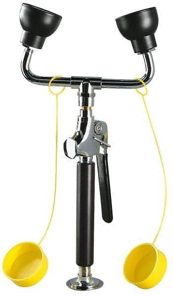 Bradley - Plumbed Drench Hoses Mount: Deck Style: Dual Spray Head - All Tool & Supply