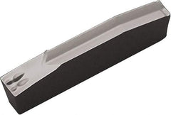 Kyocera - 4GMN Grade KBN525, 4mm Cutting Width CBN Grooving Insert - Neutral, 0.25mm Corner Radius, Uncoated - All Tool & Supply