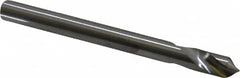 Value Collection - 1/4" Body Diam, 90°, 3" OAL, Solid Carbide Spotting Drill - All Tool & Supply