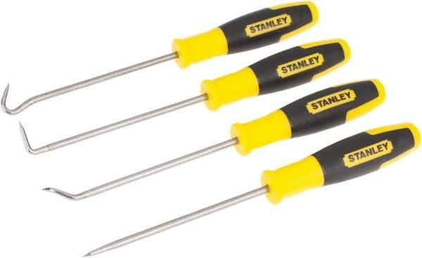 Stanley - 4 Piece Hook & Probe Set - Steel - All Tool & Supply