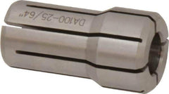 Accupro - 25/64 Inch, Series DA100 Double Angle Collet - 1.441 Inch Overall Length, 0.769 Inch Overall Diameter - Exact Industrial Supply