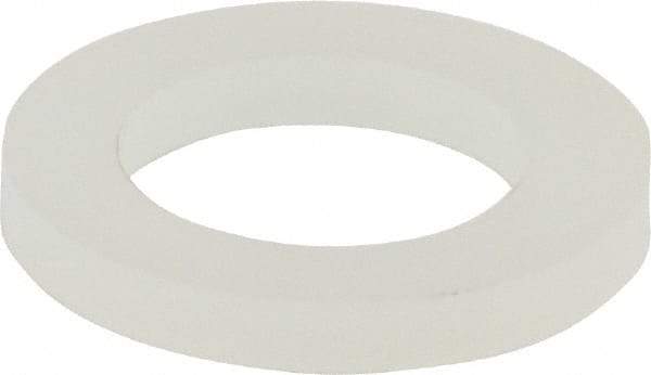 Made in USA - 5/16" Screw, Grade 6/6 Nylon Standard Flat Washer - 8.05mm ID x 1/2" OD, 1.57mm Thick - All Tool & Supply