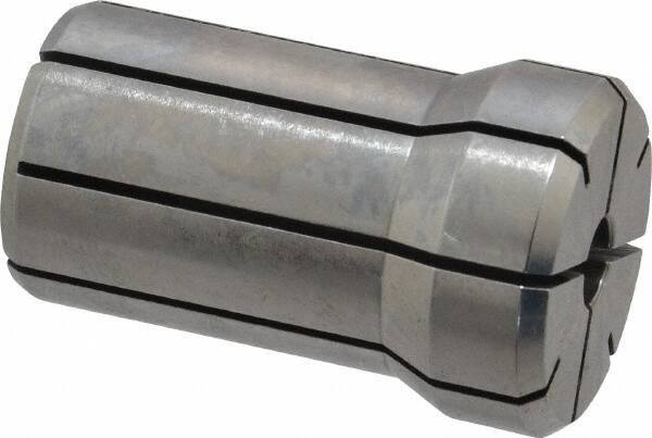 Accupro - 1/4 Inch, Series DA180 Double Angle Collet - 1.637 Inch Overall Length, 1.035 Inch Overall Diameter - Exact Industrial Supply