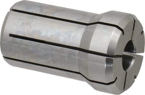 Accupro - 3/8 Inch, Series DA180 Double Angle Collet - 1.637 Inch Overall Length, 1.035 Inch Overall Diameter - Exact Industrial Supply