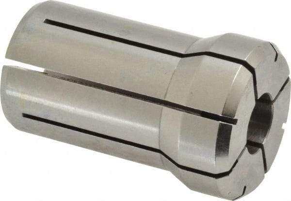 Accupro - 25/64 Inch, Series DA180 Double Angle Collet - 1.637 Inch Overall Length, 1.035 Inch Overall Diameter - Exact Industrial Supply