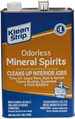 Klean-Strip - 1 Gal Mineral Spirits - 815 gL VOC Content, Comes in Metal Can - All Tool & Supply