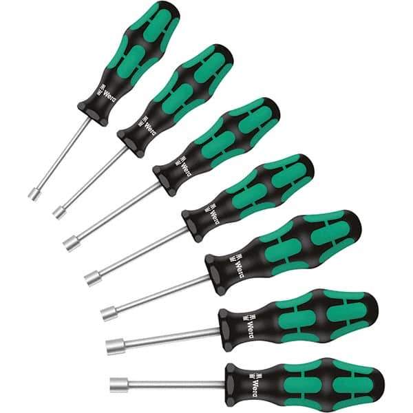 Wera - 5.5mm Hollow Shaft Nutdriver - Cushion Grip Handle, 188mm OAL - All Tool & Supply