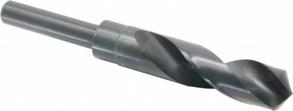 Chicago-Latrobe - 53/64" Drill, 118° Point, High Speed Steel Silver Deming & Reduced Shank Drill Bit - All Tool & Supply