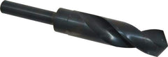 Chicago-Latrobe - 15/16" Drill, 118° Point, High Speed Steel Silver Deming & Reduced Shank Drill Bit - Oxide Finish, 6" OAL, Straight Shank, 3-1/8" Flute Length, Right Hand Cut, Standard Point, Spiral Flute, Regular Spiral - All Tool & Supply