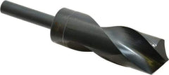 Chicago-Latrobe - 1-21/64" Drill, 118° Point, High Speed Steel Silver Deming & Reduced Shank Drill Bit - Oxide Finish, 6" OAL, Straight Shank, 3-1/8" Flute Length, Right Hand Cut, Standard Point, Spiral Flute, Regular Spiral - All Tool & Supply