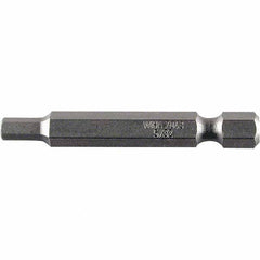 Wiha - 0.109" Power Bit - 1/4" Drive, 2" OAL - All Tool & Supply