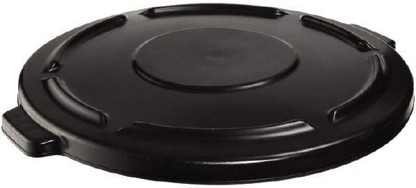 Rubbermaid - Round Lid for Use with 20 Gal Round Trash Cans - Black, Plastic, For 2620 Brute Trash Cans - All Tool & Supply