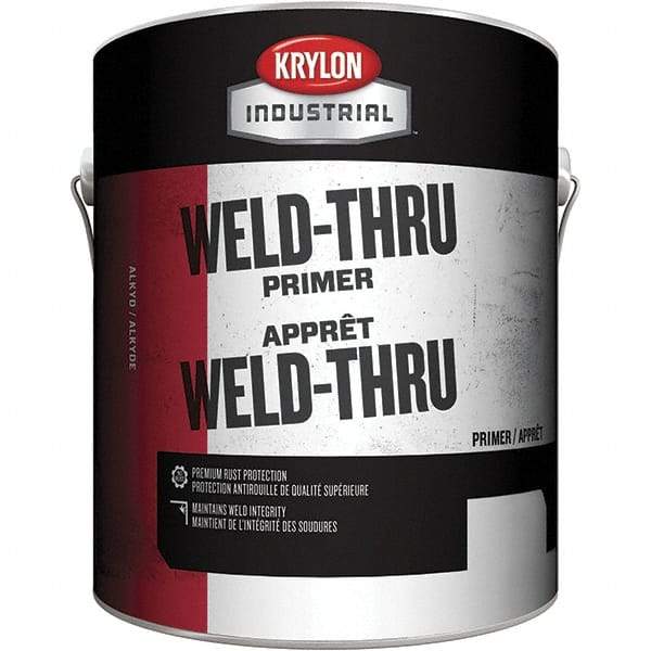 Krylon - 1 Gal Red Rust Inhibitive Primer - 400 Sq Ft/Gal, Direct to Metal, Quick Drying - All Tool & Supply