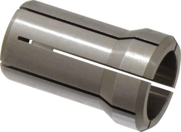 Accupro - 47/64 Inch, Series DA180 Double Angle Collet - 1.637 Inch Overall Length, 1.035 Inch Overall Diameter - Exact Industrial Supply