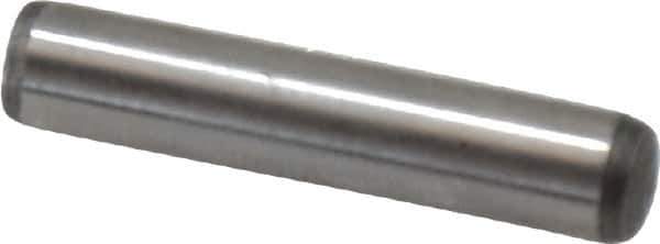 Value Collection - 5mm Diam x 25mm Pin Length Alloy Steel Pull Out Dowel Pin - C 57-63 Hardness, 1 Rounded & 1 Threaded End - All Tool & Supply