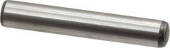 Value Collection - 10mm Diam x 60mm Pin Length Alloy Steel Pull Out Dowel Pin - C 57-63 Hardness, 1 Rounded & 1 Threaded End - All Tool & Supply