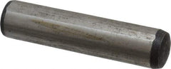 Value Collection - 16mm Diam x 70mm Pin Length Alloy Steel Pull Out Dowel Pin - C 57-63 Hardness, 1 Rounded & 1 Threaded End - All Tool & Supply