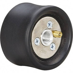 Dynabrade - 5" Wheel OD, 3-1/2" Wheel Width, 3,500 RPM, Composite, Pneumatic Wheel with Hub - 15-1/2" Long x 3-1/2" Wide, 5/8" Wheel Arbor Hole - All Tool & Supply