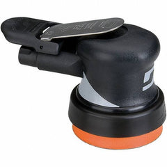 Dynabrade - 18 CFM Air Consumption, Palm Air Orbital Sander - Round Pad, - All Tool & Supply