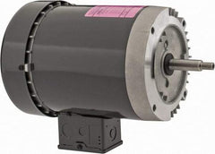 US Motors - 1/2 hp, TEFC Enclosure, No Thermal Protection, 3,500 RPM, 208-230/460 Volt, 60 Hz, Three Phase Standard Efficient Motor - Size 56J Frame, Rigid Mount, 1 Speed, Ball Bearings, 2-1.8/0.9 Full Load Amps, F Class Insulation, Reversible - All Tool & Supply