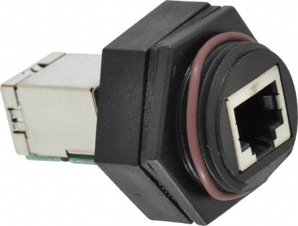 Woodhead Electrical - Ethernet Passthrough - RJ45(F/F) Connector - All Tool & Supply