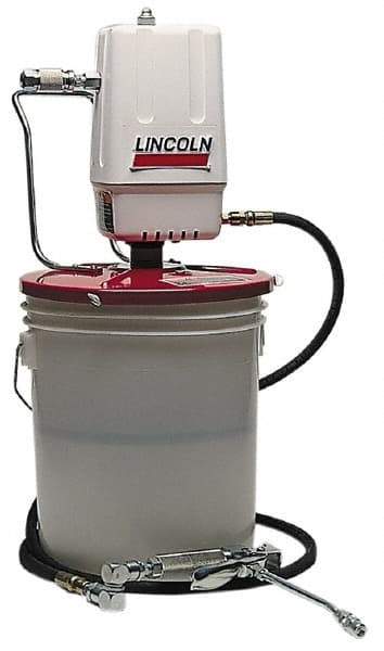 Lincoln - Grease Lubrication Aluminum Air-Operated Pump - For 25 to 50 Lb (Drum) & 35 to 50 Lb (Pail) Container - All Tool & Supply