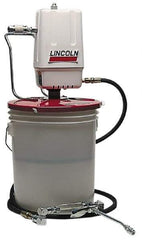 Lincoln - Grease Lubrication Aluminum Air-Operated Pump - For 25 to 50 Lb (Drum) & 35 to 50 Lb (Pail) Container - All Tool & Supply