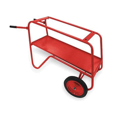 Rothenberger - 1/2" to 2" Pipe Capacity, Thread Machine Cart with Stationary Head - 30" High, 400 Lb Capacity - All Tool & Supply