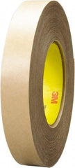 3M - 60 Yds. Long x, High Strength Acrylic Adhesive Transfer Tape - Paper Liner, 5 mil Thick - All Tool & Supply