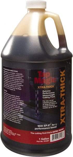 Tap Magic - Tap Magic Xtra-Thick, 1 Gal Bottle Cutting Fluid - Semisynthetic - All Tool & Supply