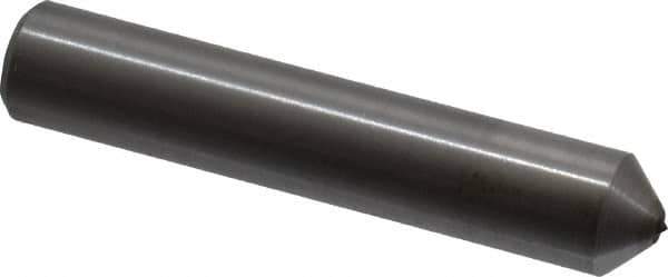 Made in USA - 0.5 Max Convex Radius Single Point Diamond Dresser - 2" Long x 3/8" Shank Diam - All Tool & Supply