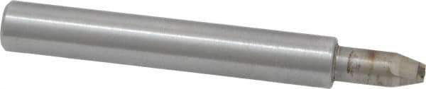 Made in USA - 0.015 Max Concave Radius Single Point Diamond Dresser - 2" Long x 3/8" Shank Diam - All Tool & Supply