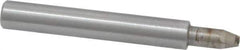 Made in USA - 0.015 Max Concave Radius Single Point Diamond Dresser - 2" Long x 3/8" Shank Diam - All Tool & Supply