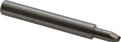 Made in USA - 0.02 Max Concave Radius Single Point Diamond Dresser - 2" Long x 3/8" Shank Diam - All Tool & Supply