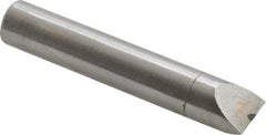 Value Collection - 1/4 Carat Lapped Chisel Single Point Diamond Dresser - 2-1/2" Long x 7/16" Shank Diam, 60° Included Angle - All Tool & Supply