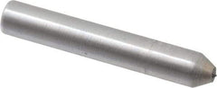 Made in USA - 1-1/2" Long x 1/4" Shank Diam Thread Single Point Diamond Dresser - 60° Included Angle - All Tool & Supply